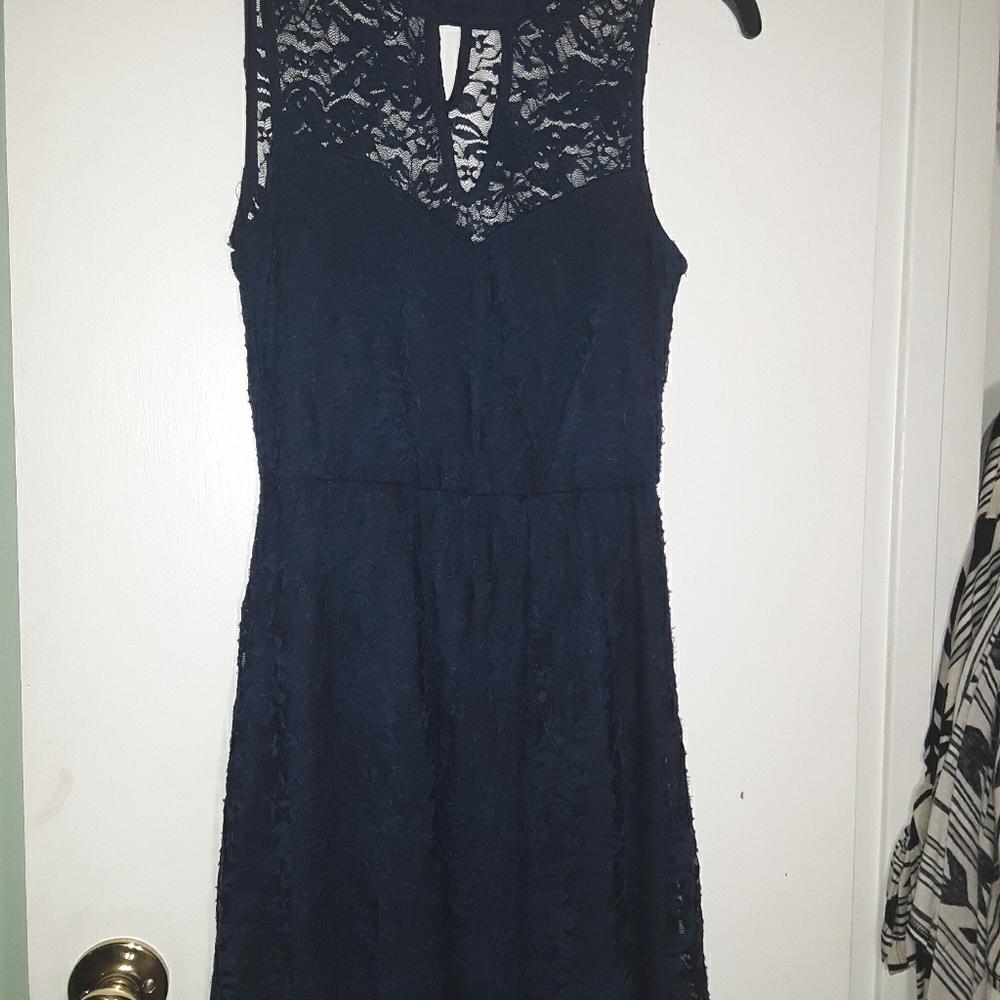 Navy Blue mini dress